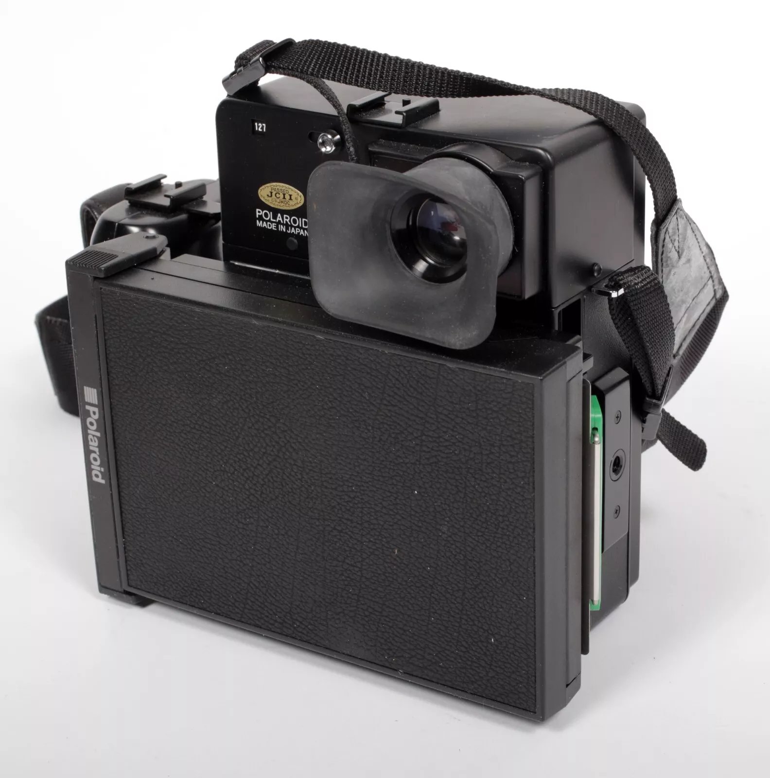 Polaroid 600 SE camera with 127mm F4.7 lens + back #5898